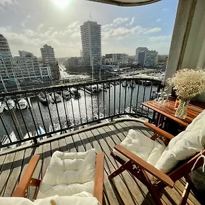 Appartement Maison Beaufort - Uniek Zicht Op De Jachthaven, Oostende